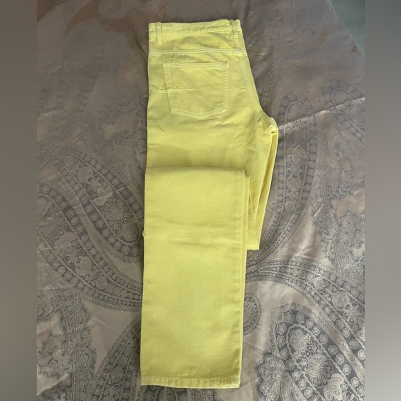 Dior Mens Yellow Jeans Size 32 - Picture 3 of 12